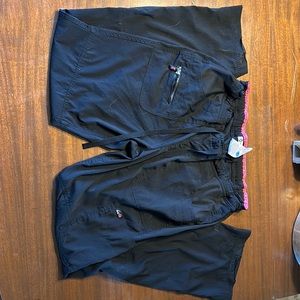 M Slim Fit Koi lite Black Women’s Scrub Pants